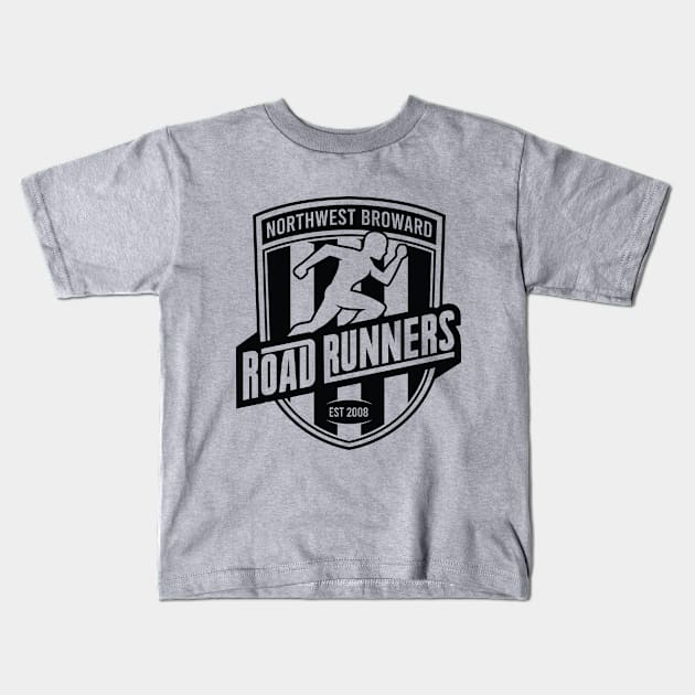 NWBRRC Black Logo Kids T-Shirt by NWBRRC